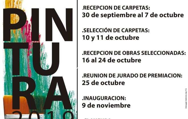Convocatoria para el 10Âº Salón de Artes Visuales 2019 – Sección Pintura