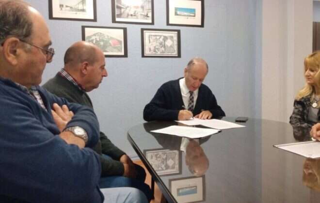 Salud firmó convenio con la Cooperativa de Macachín