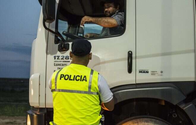 Se iluminó el Puesto Caminero de Anchorena