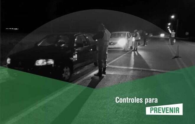 Controles de nocturnidad y tránsito en la provincia
