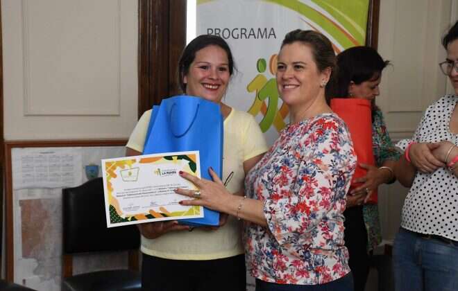 Entregaron certificados y kits del programa En Desarrollo