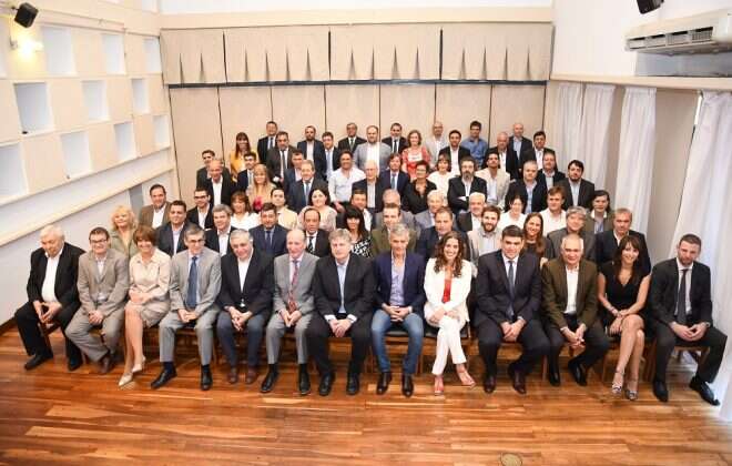 Sergio Ziliotto presentó a su gabinete