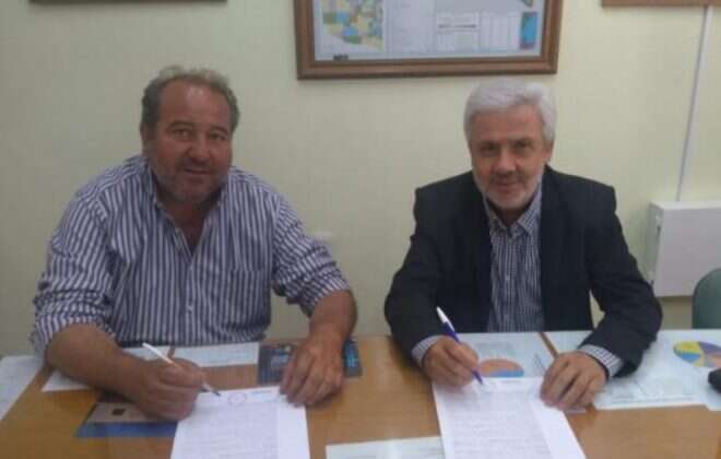 Â  Limpian canales pluviales en Larroudé