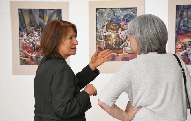 Inauguró la muestra “Retrospectiva”