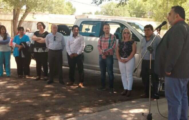 Salud incorporó vehículo 4×4 para La Humada