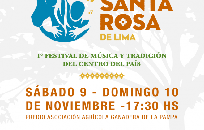 Se realizará el Festival Santa Rosa de Lima