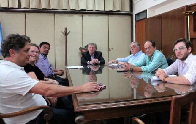 Ziliotto se reunió con autoridades de la Agrícola Ganadera