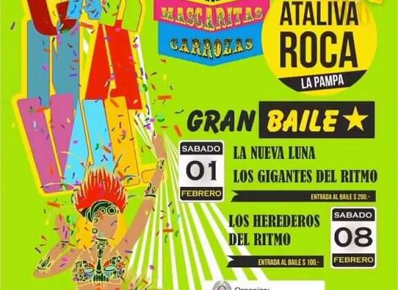 La Pampa con una semana plena de fiestas populares y festejos de Carnaval