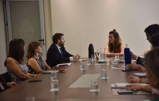 Curciarello se reunió con funcionarios de la Secretaría de Innovación Pública de Nación