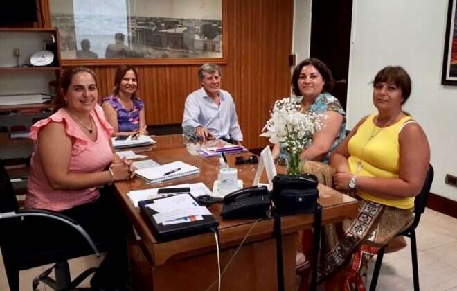 La Secretaría de la Mujer continuó en Eduardo Castex su trabajo en territorio