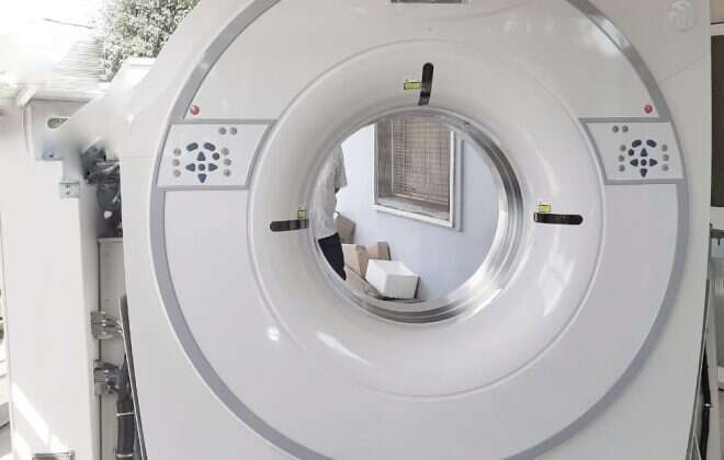 Instalaron un tomógrafo en el Hospital Evita