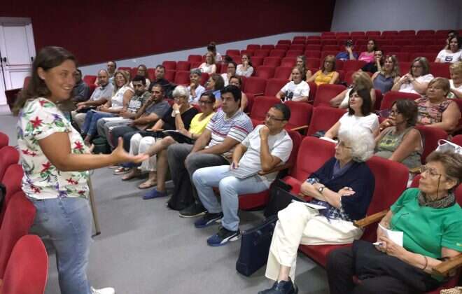 Un centenar de asistentes tuvo el taller de Mantenimiento de Parques y Jardines en General Pico