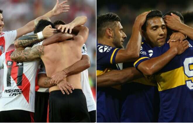 River y Boca, los datos de una previa pareja en números