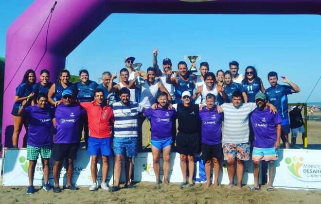 La Pampa campeona en el Patagónico de Fútbol Playa