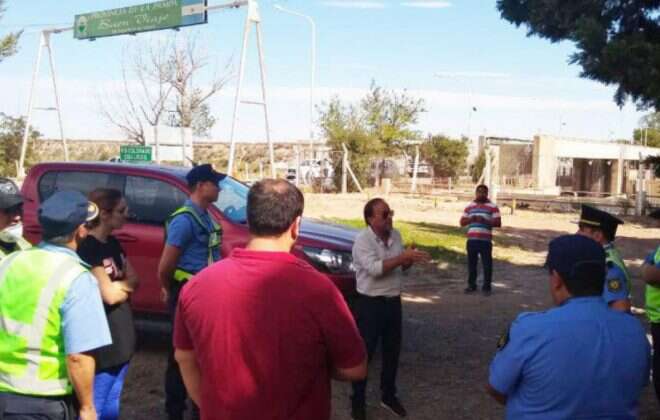 Seguridad continúa recorriendo los puestos de control