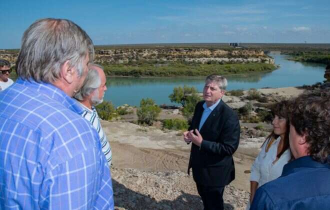 Se sumarán 1.000 hectáreas bajo riego en Casa de Piedra