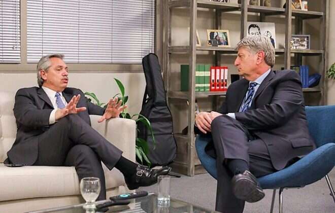 Alberto F. felicitó a Ziliotto por la “seriedad y el compromiso” asumido ante la continuidad de la cuarentena obligatoria