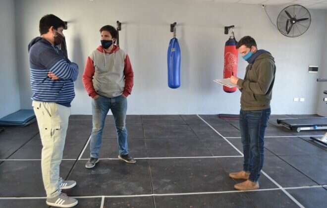 Deportes: evalúan el cumplimiento de protocolos en clubes e instalaciones de toda la Provincia