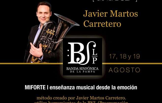 Cultura anunció talleres virtuales intensivos de la Banda Sinfónica