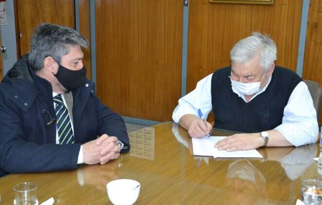 STJ e ISS firmaron convenio para la digitalización de trámites