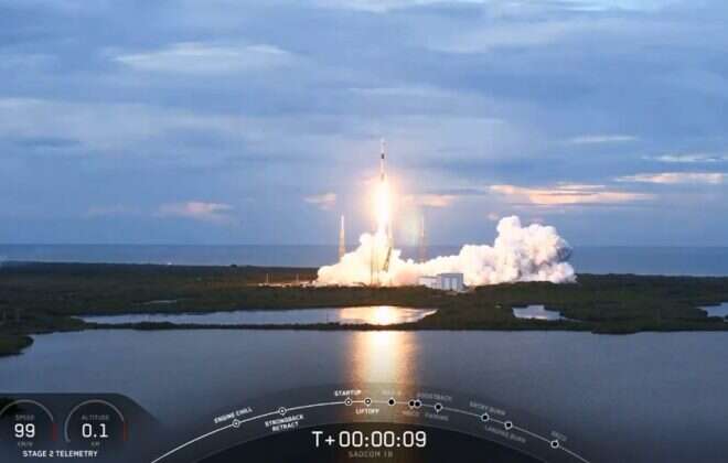 Despegó con éxito el satélite argentino Saocom 1B desde una base en Estados Unidos