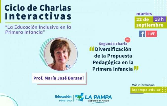 Segunda charla online sobre la educación inclusiva en la primera infancia