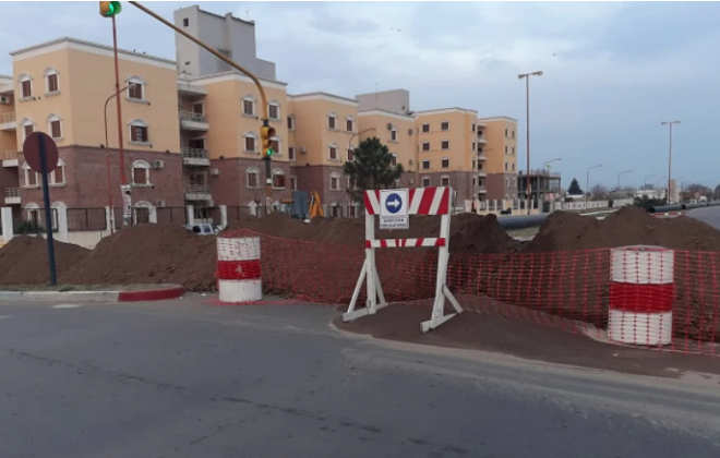 Santa Rosa: Anunciaron cortes de tránsito por trabajo en obras
