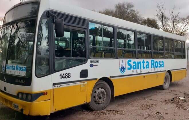 Santa Rosa: Cómo funcionarán los colectivos durante las fiestas