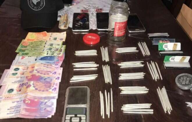 Desbarataron una boca de expendio de droga en Santa Rosa