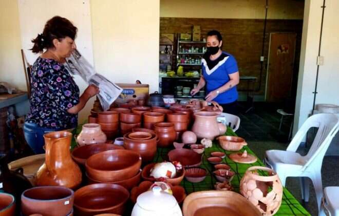 El Mercado Artesanal de La Pampa adquirió artesanías del oeste pampeano
