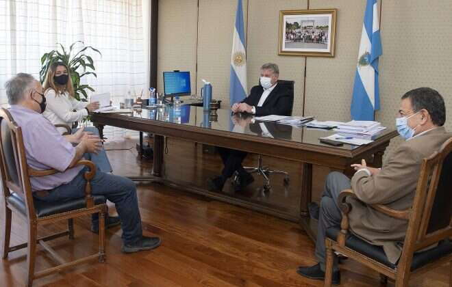 Ziliotto apoyó la creación de la cooperativa de La Maruja