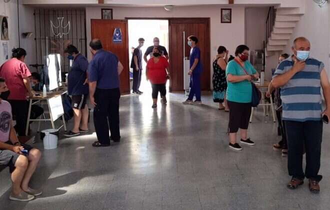 Domingo de vacunación en General Acha