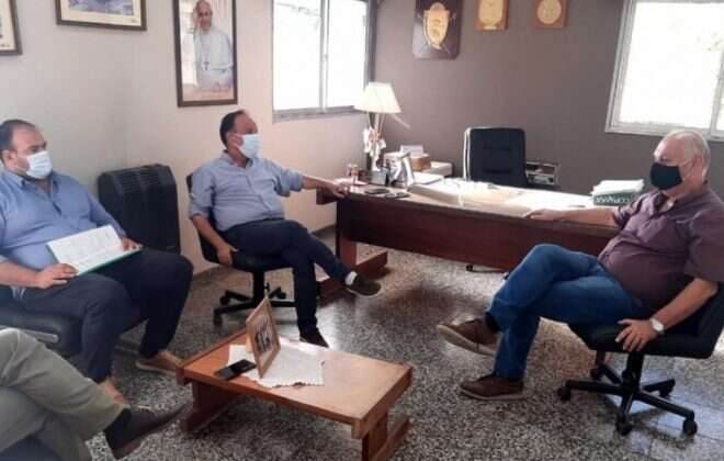Seguridad se reunió con el intendente de Parera para articular acciones