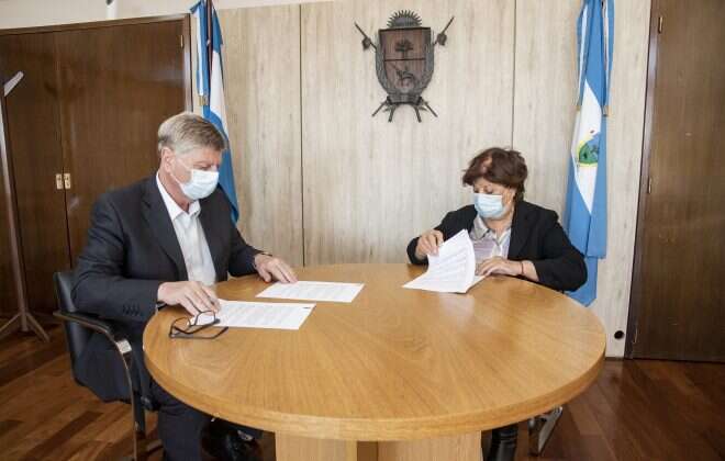 Provincia cedió al Club Argentino un predio para campo de entrenamiento