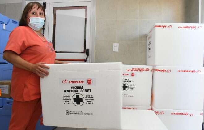 COVID-19: General Pico recibió un importante número de dosis