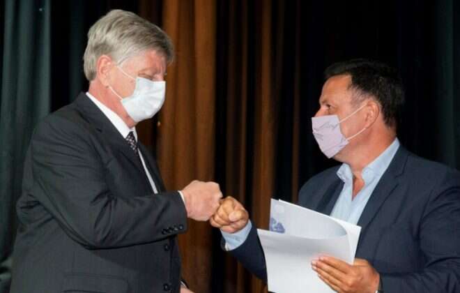 Sabarots destacó que las obras públicas “generarán empleo y motorizarán la economía de Acha”