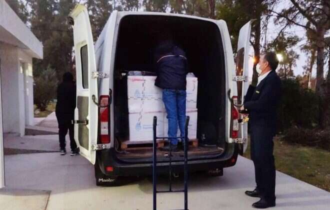 La Pampa recibió nuevo lote de Sputnik V, primer componente