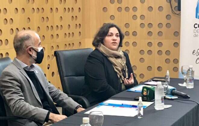 Titular de la Secretaría de la Mujer, Géneros y Diversidad firmó convenio en General Pico