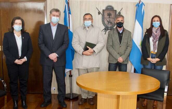 Ziliotto se reunió con el presidente de SENASA