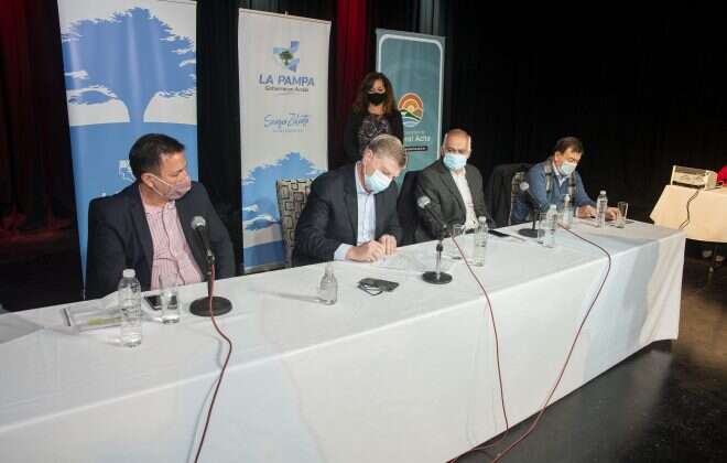 Ziliotto confirmó que a fin de año habrá obras en marcha en General Acha por $ 1.300 millones