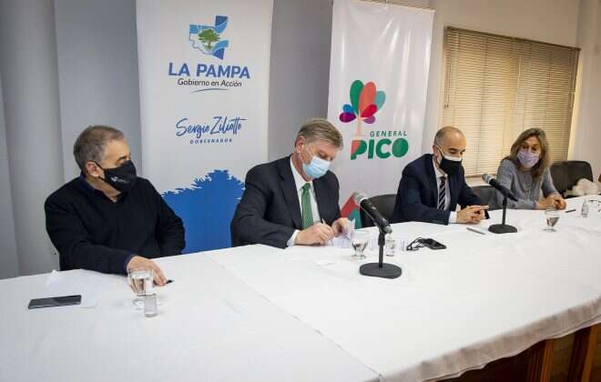 Ziliotto en Pico: se ampliará el Colegio “Educadores Pampeanos” y se repavimentará el Parque Industrial