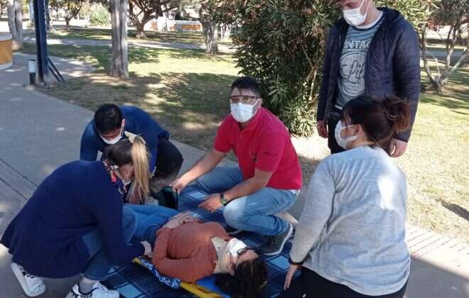Jornada de entrenamientos para equipos de salud