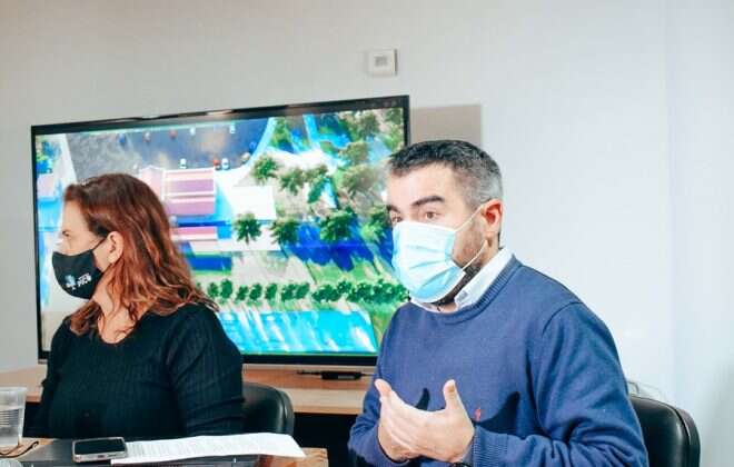 Presentaron el proyecto de la nueva pista de Skate Park en Pico