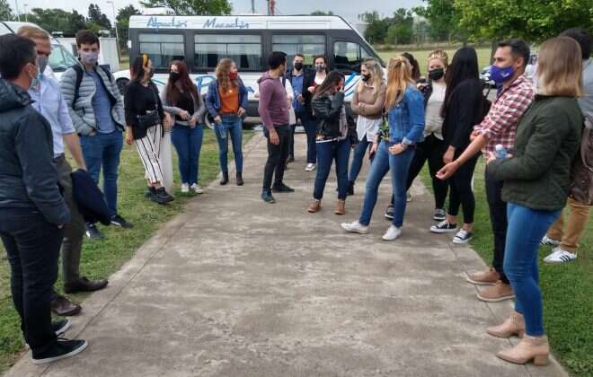 Visita a la Zona Franca en el marco de importante capacitación