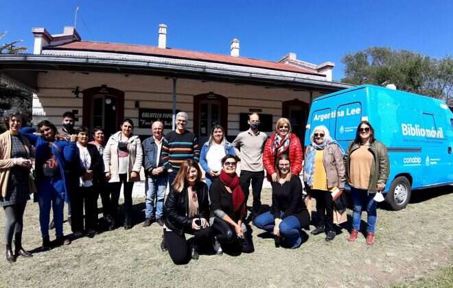 La Secretaría de Cultura en Conhello: próximo Centro Cultural y Bibliomóvil
