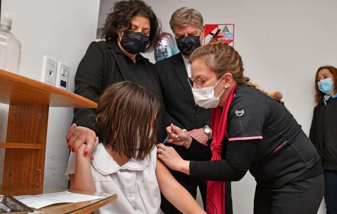 COVID-19: desde La Pampa se lanzó la campaña nacional de vacunación a menores de entre 3 y 11 años