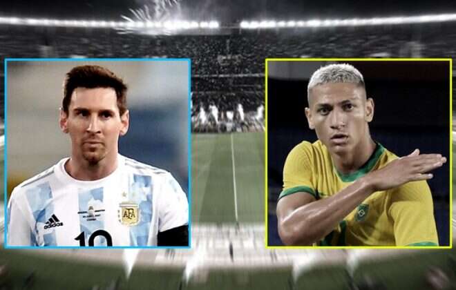 Argentina, a un paso de Qatar 2022, juega el clásico ante Brasil en San Juan