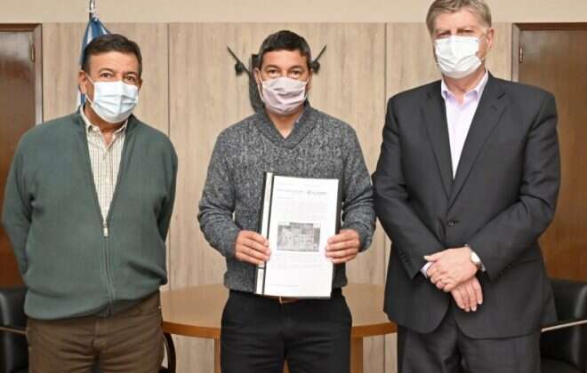 Construcción de nueva estación de servicio en Chacharramendi