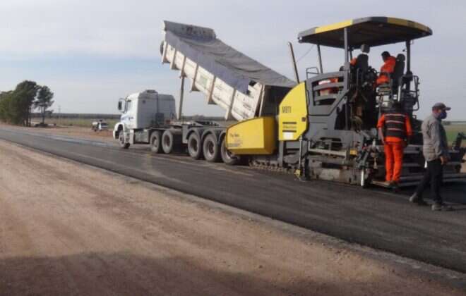 Siguen los trabajos en la Ruta Provincial 4