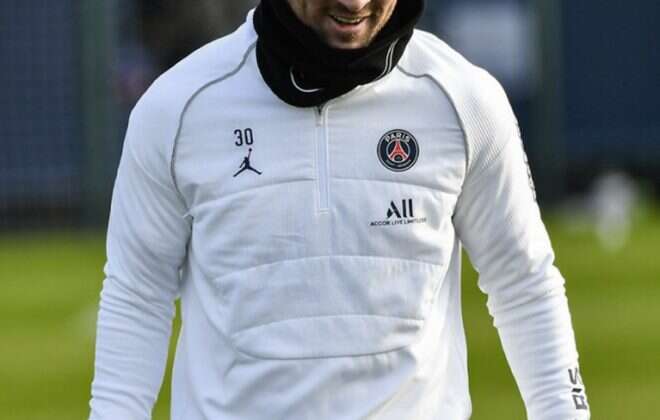 Tras quedar afuera del seleccionado, Messi se entrenó por tercer día seguido en PSG